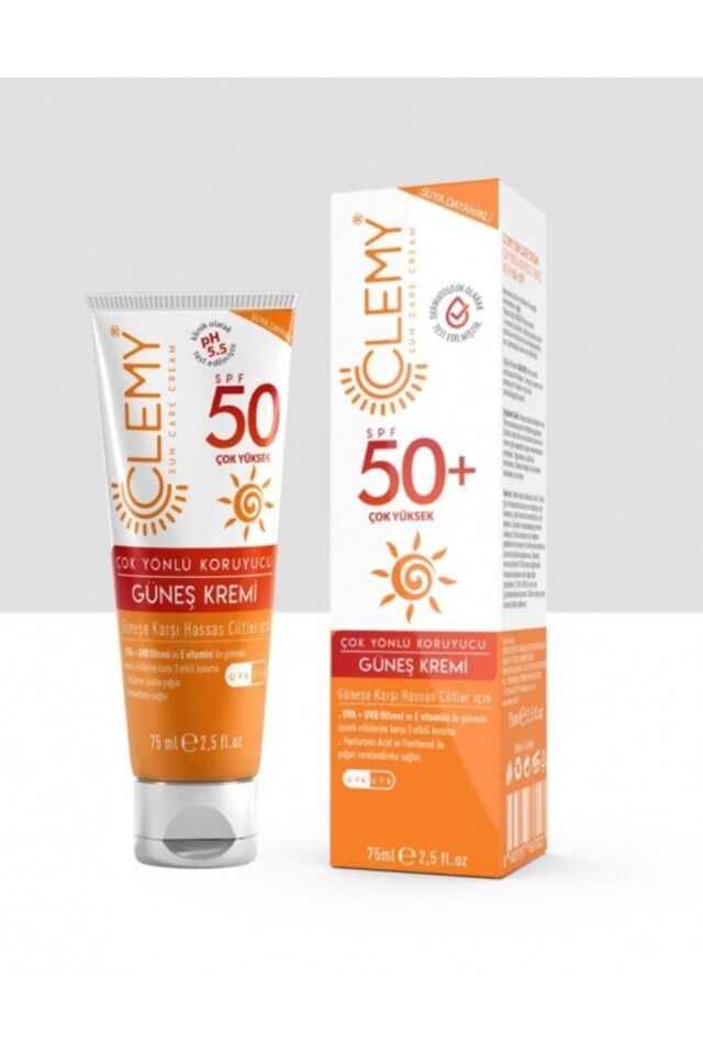 CLEMY GÜNEŞ KREMİ SPF50 75 ML