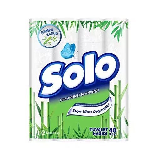 SOLO BAMBU KATKILI TUVALET KAĞIDI 40 RULO