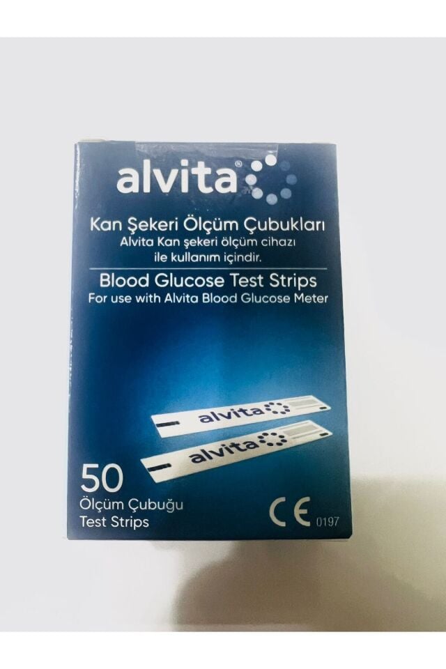 ALVİTA ŞEKER ÖLÇÜM STRİPİ 50'Lİ