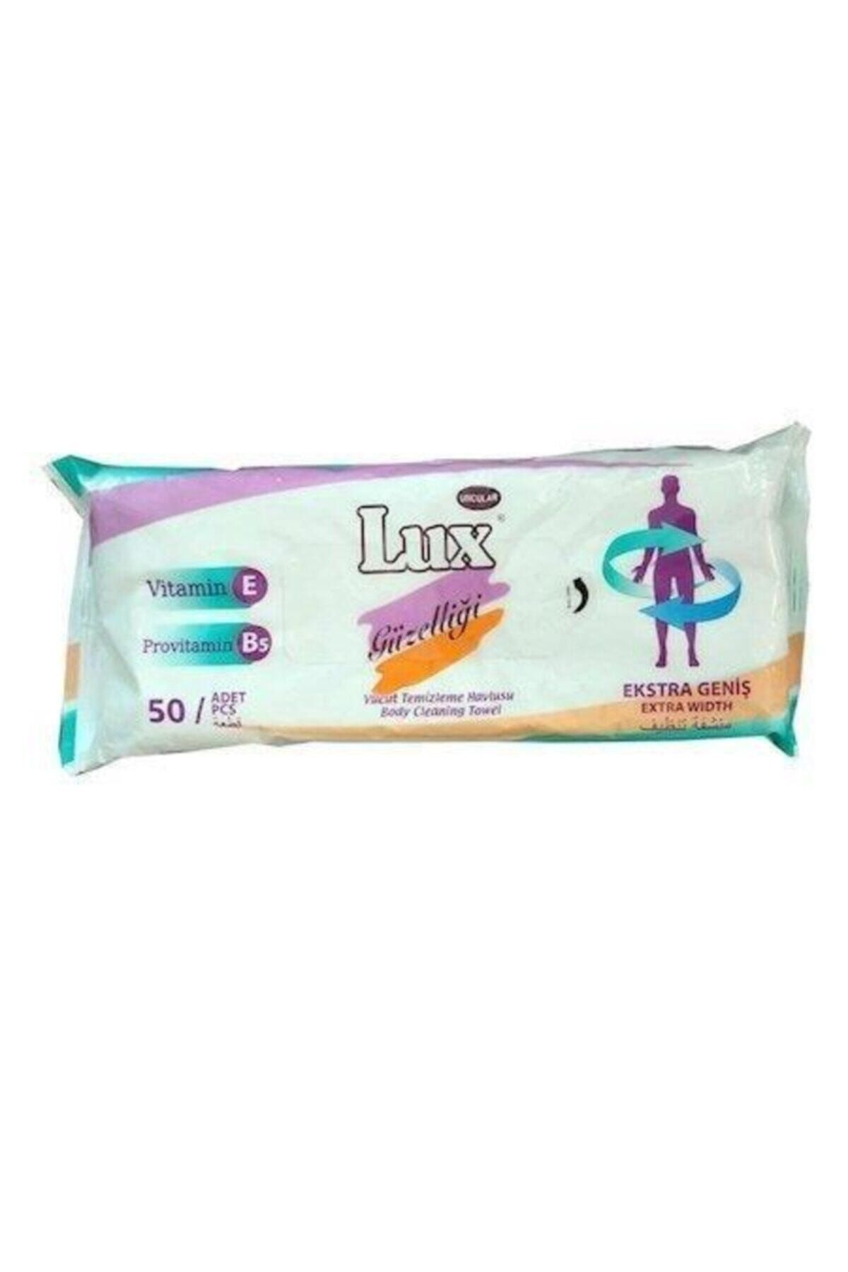 LUX VÜCUT TEMİZLEME HAVLUSU 50'Lİ