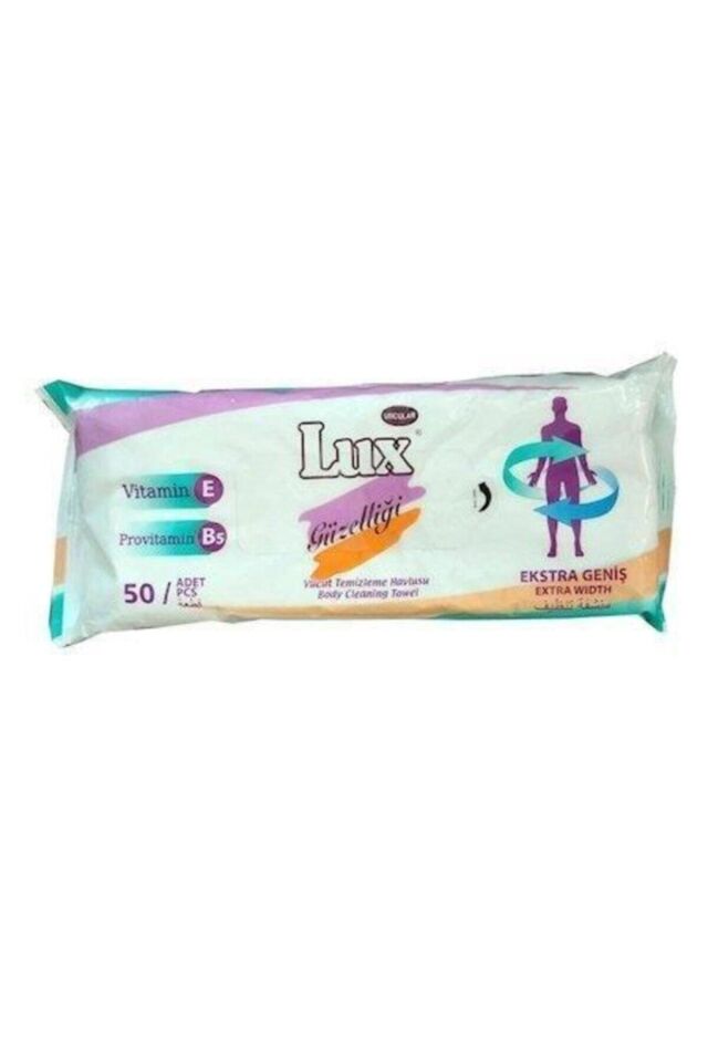 LUX VÜCUT TEMİZLEME HAVLUSU 50'Lİ