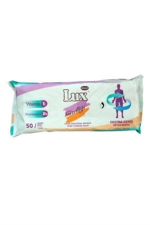 LUX VÜCUT TEMİZLEME HAVLUSU 50'Lİ