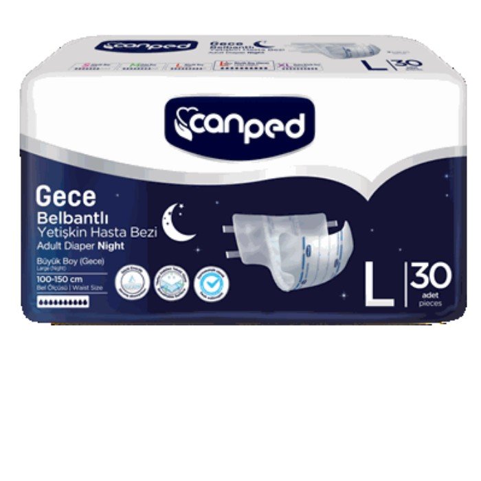 CANPED TEKSTİL LARGE GECE 30 ADET