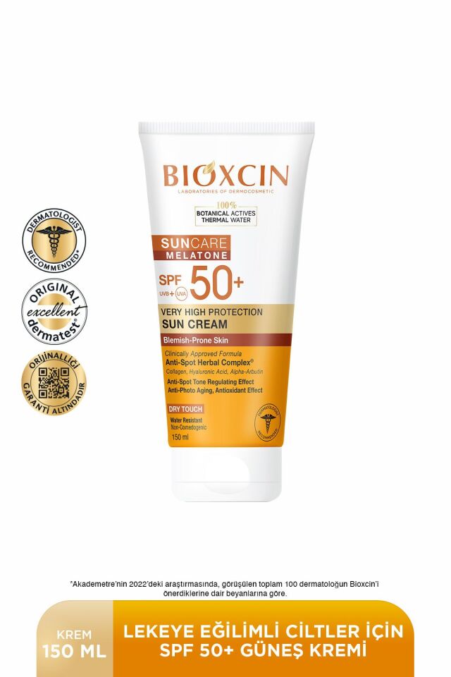 BİOXCİN SUN LEKE KREMİ SPF50 150 ML