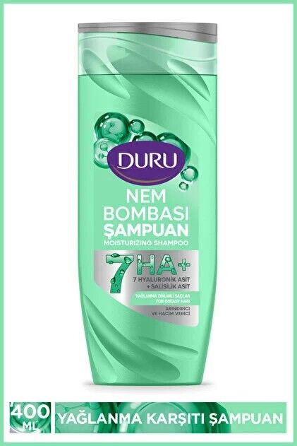 DURU NEM BOMBASI ŞAMPUAN ARINDIRICI VE HACİM VERİCİ 400 ML