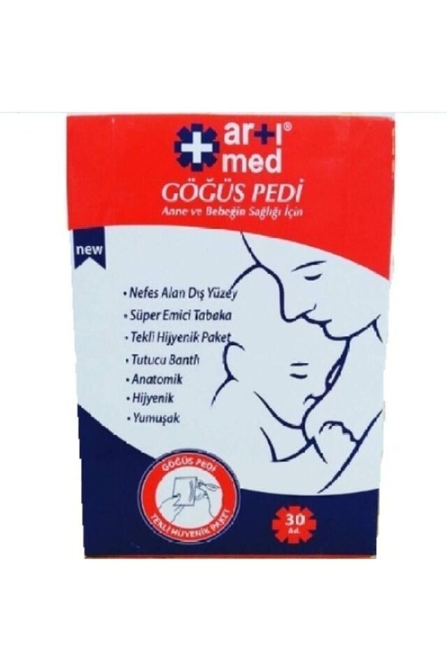 ARTIMED GÖĞÜS PEDİ 30LU