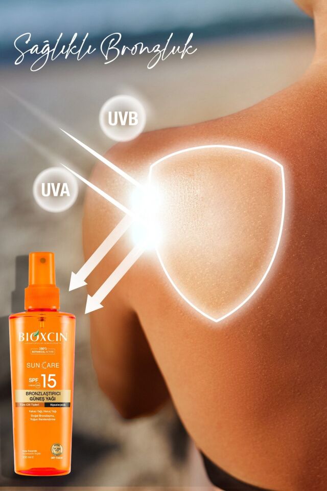 BİOXCİN SUN CARE BRONZLAŞTIRICI GÜNEŞ YAĞI SPF15 200 ML