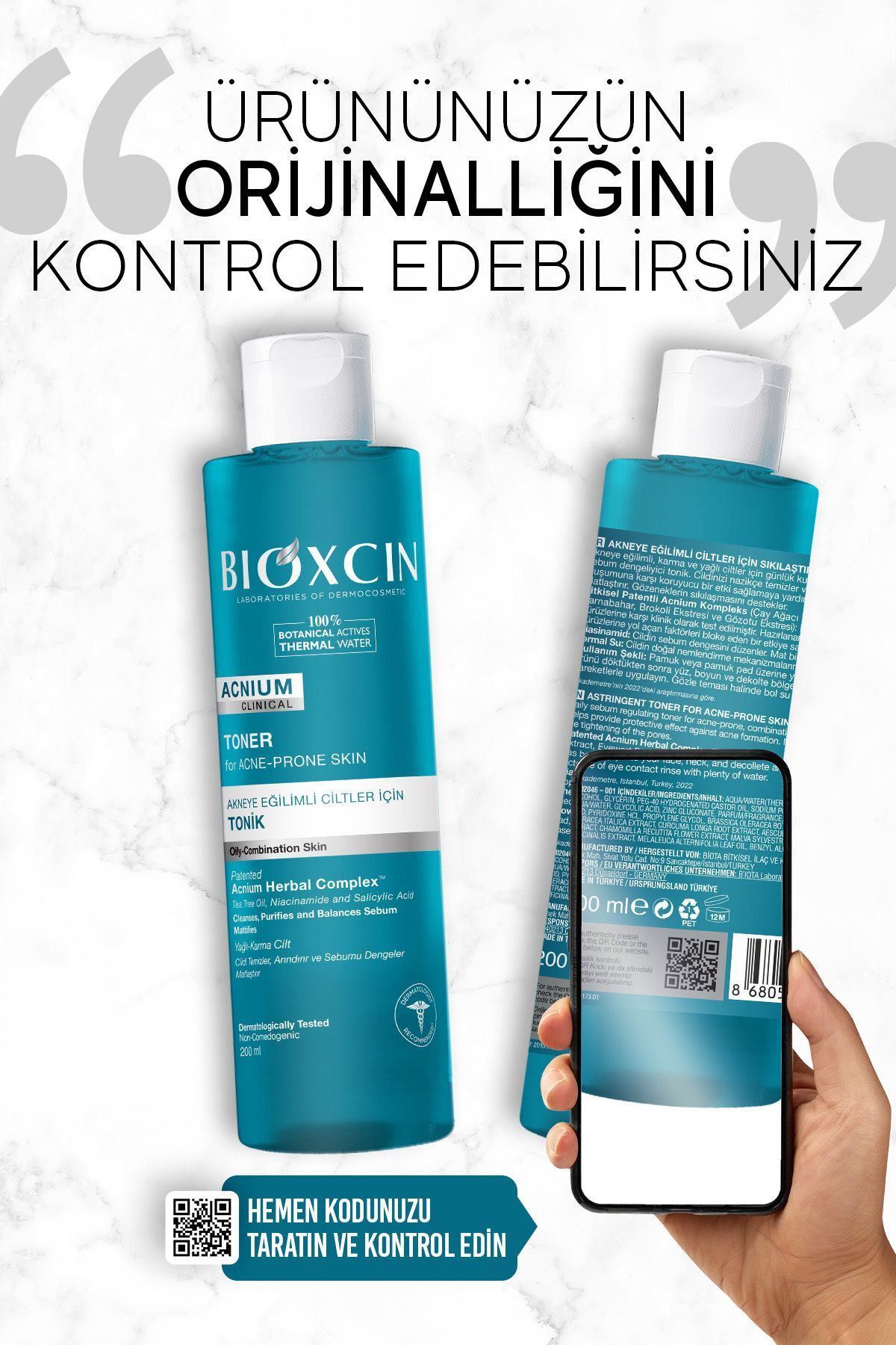 BIOXCIN ACNIUM TONİK 200ML