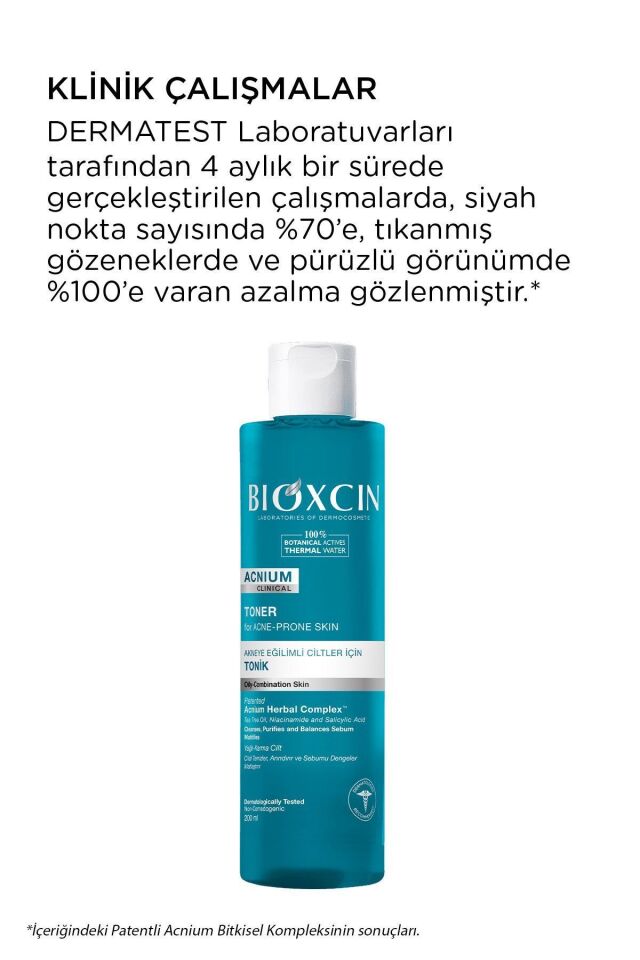 BIOXCIN ACNIUM TONİK 200ML