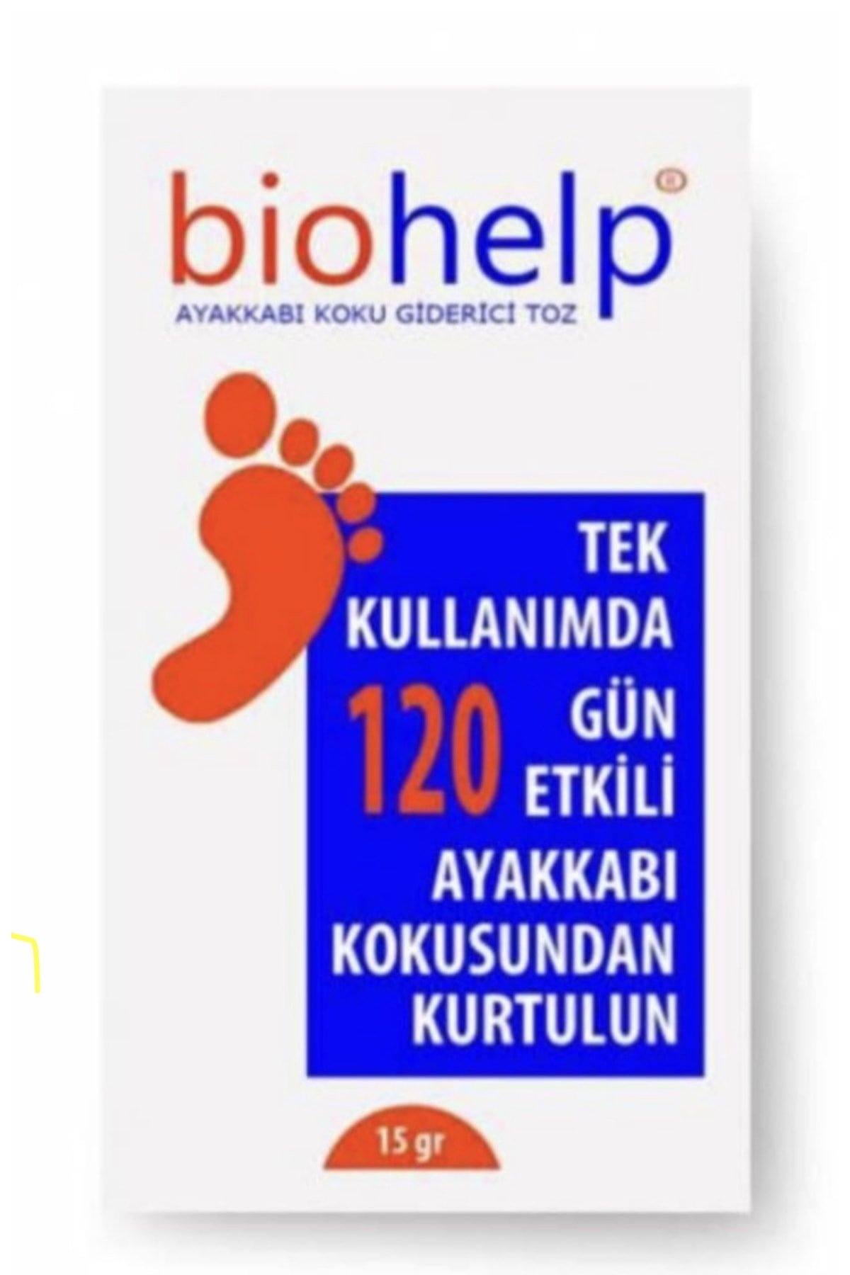 BİOHELP AYAK TOZU 15 GR - 48'Lİ FANUS
