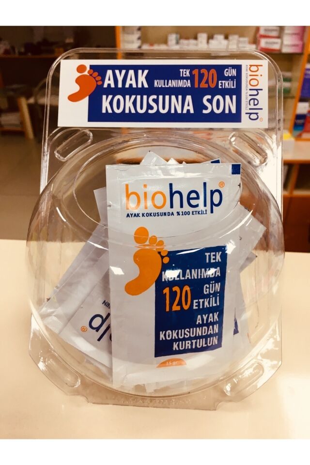 BİOHELP AYAK TOZU 15 GR - 48'Lİ FANUS