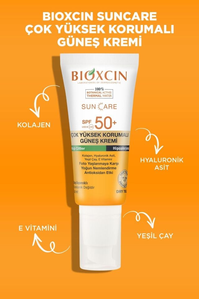 BİOXCİN CARE GÜNEŞ KREMİ YAĞLI CİLTLER SPF50+ 50 ML