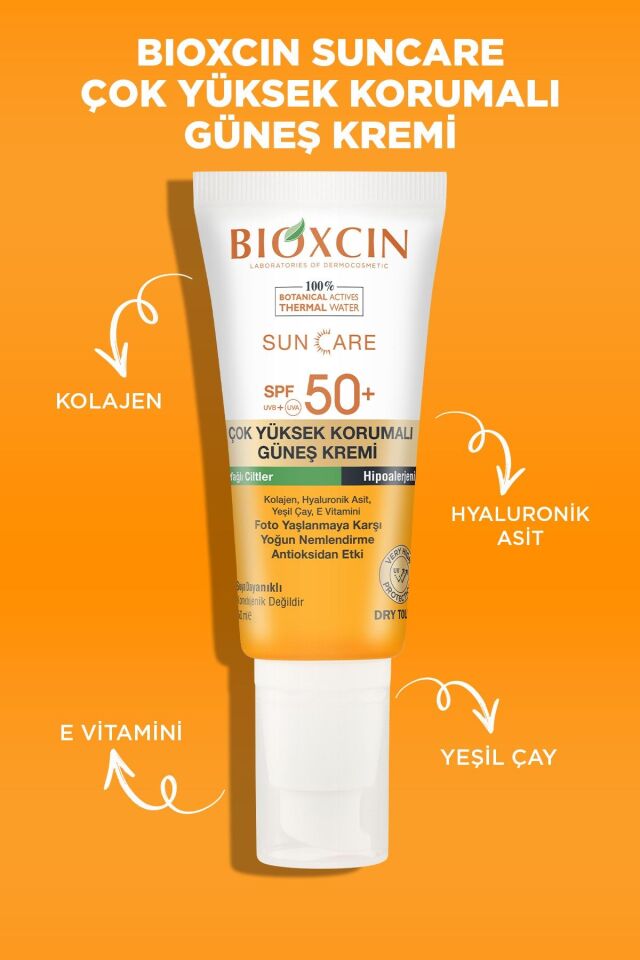 BİOXCİN CARE GÜNEŞ KREMİ YAĞLI CİLTLER SPF50+ 50 ML
