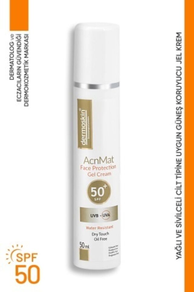 DERMOSKIN SUN SPF 50 AKNE MAT