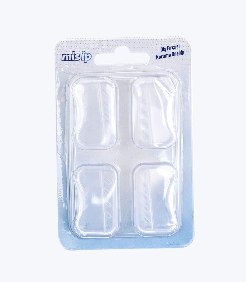 MİSİP DİŞ FIRÇASI KORUMA BAŞLIĞI 4'LÜ
