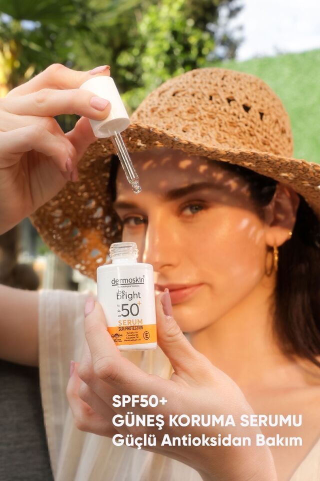 DERMOSKIN BE BRIGHT SUN PROTECTION SERUM SPF50+