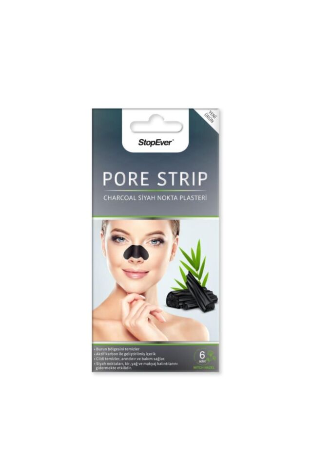 STOPEVER CHARCOAL SIYAH NOKTA BANDI 6LI