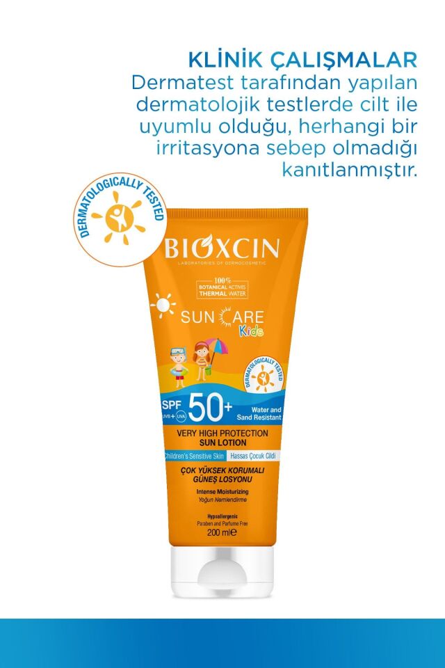 BİOXCİN SUNCARE KİDS LOSYON SPF50 200 ML