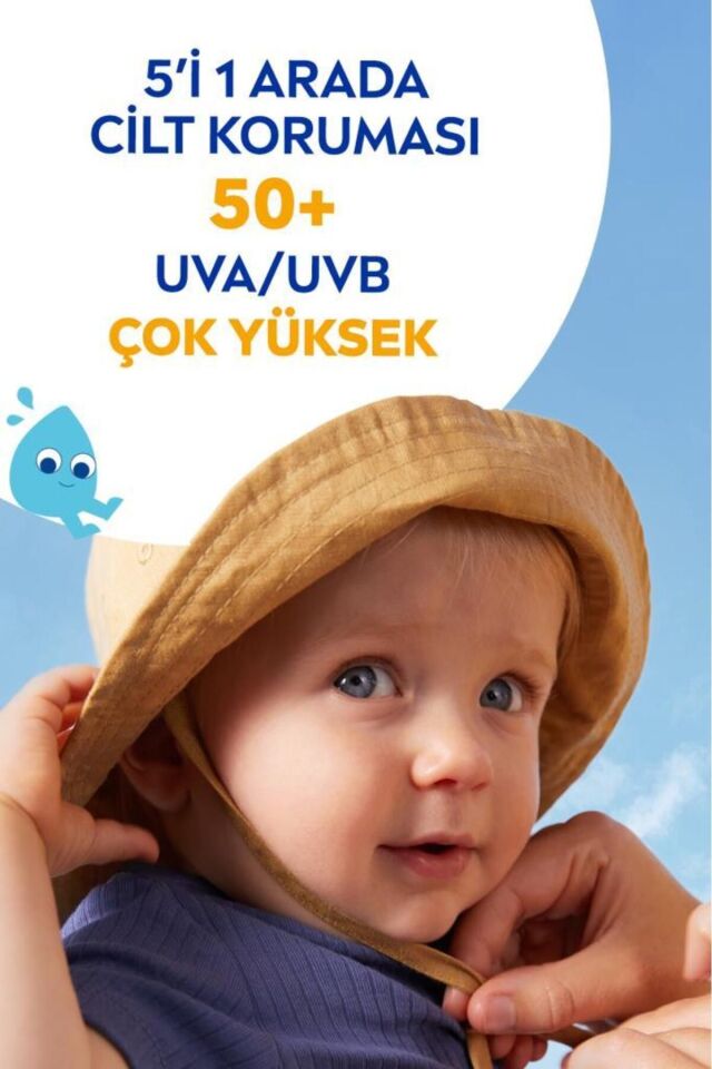 NİVEA BABY GÜNEŞ SPREYİ HASSAS GÜNEŞ KORUMASI EKSTRA SUYA DAYANIKLI SPF50 270 ML