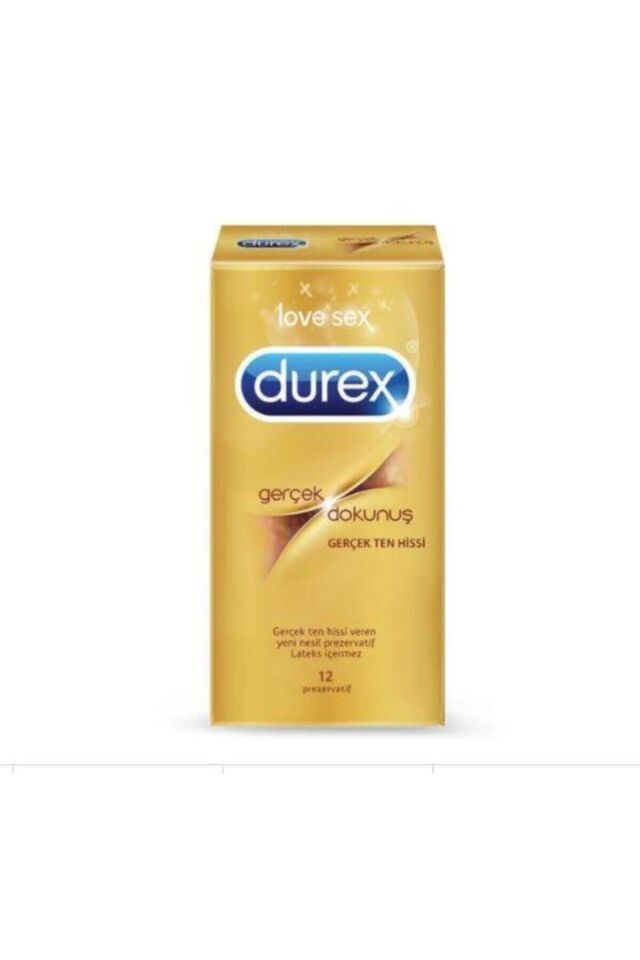 DUREX PREZERVATİF GERÇEK DOKUNUŞ 10 LU