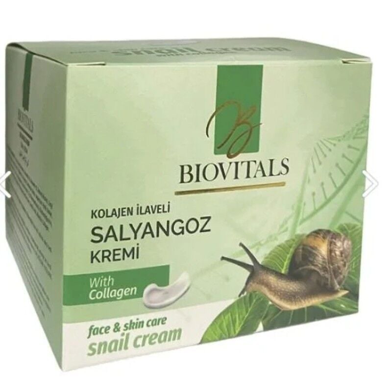 BİO VİTALS 50ML KREM SALYANGOZ ÖZLÜ