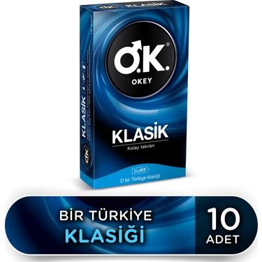 OKEY PREZERVATİF KLASIK 10 LU