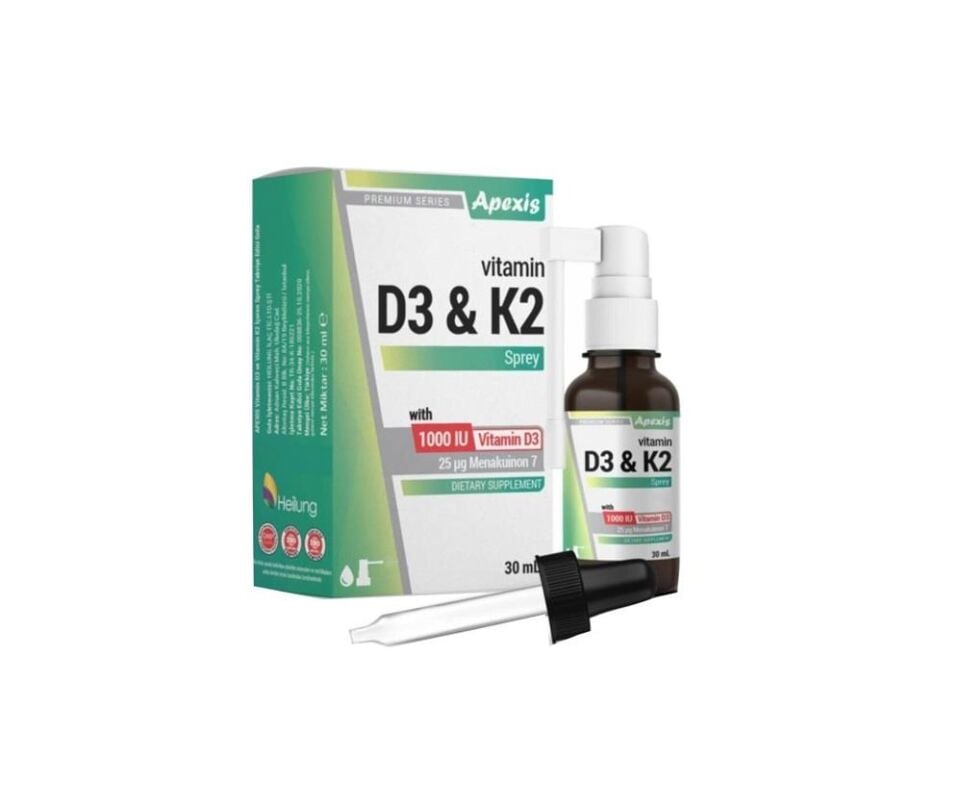 APEXIS D3+K2 VITAMIN 20 ML
