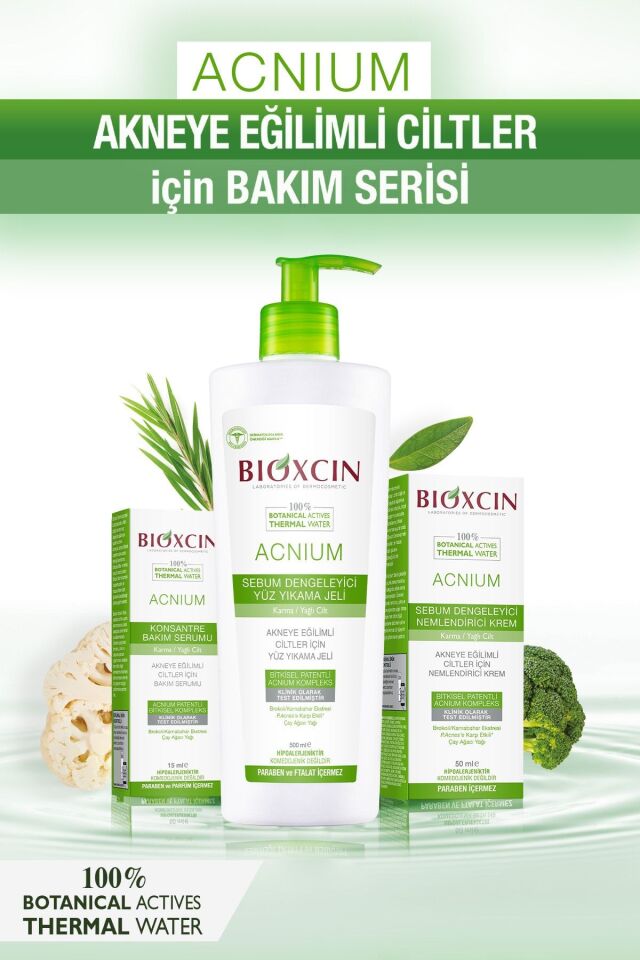 BİOXCİN ACNİUM DENGELEYİCİ NEMLENDİRİ KREM 50 ML