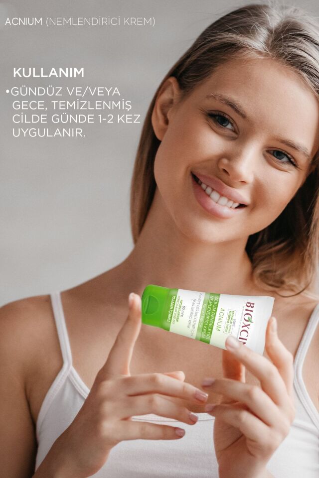 BİOXCİN ACNİUM DENGELEYİCİ NEMLENDİRİ KREM 50 ML
