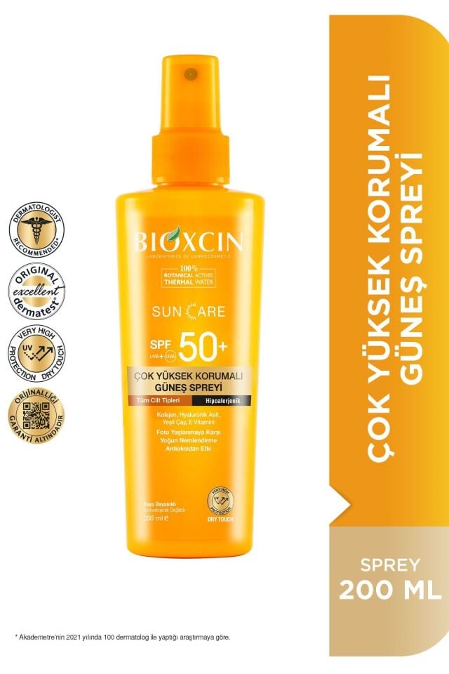 BİOXCİN SUN CARE SPREY SPF50 200 ML