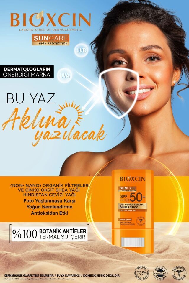 BİOXCİN SUN CARE GÜNEŞ STİCK SPF50 15 GR