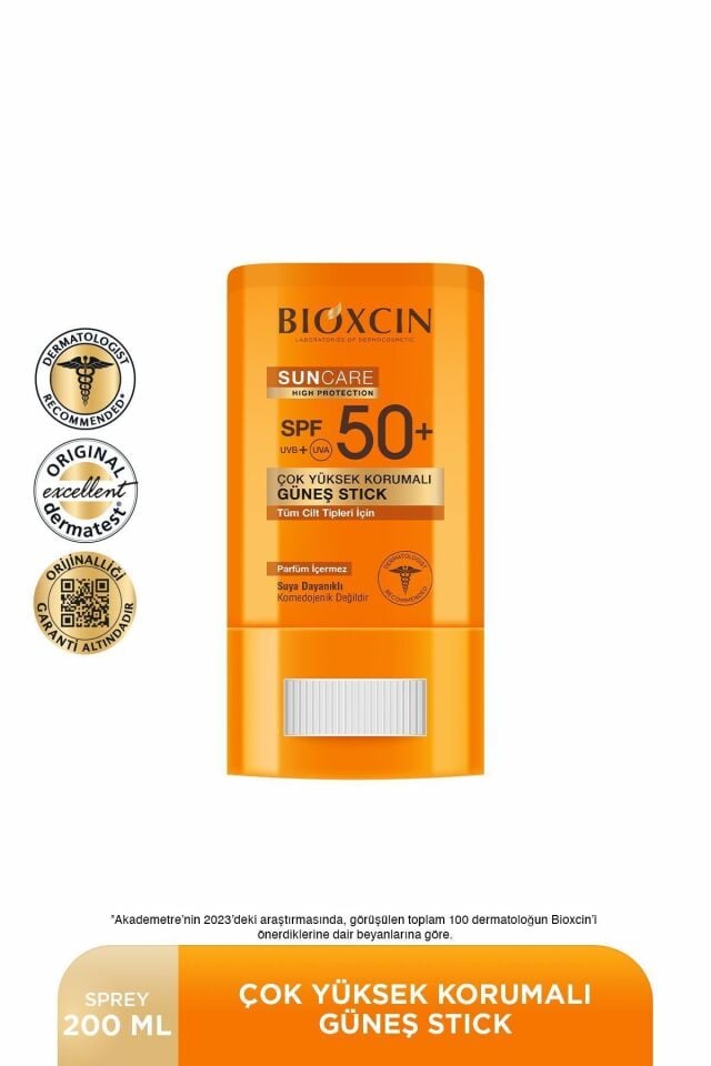 BİOXCİN SUN CARE GÜNEŞ STİCK SPF50 15 GR