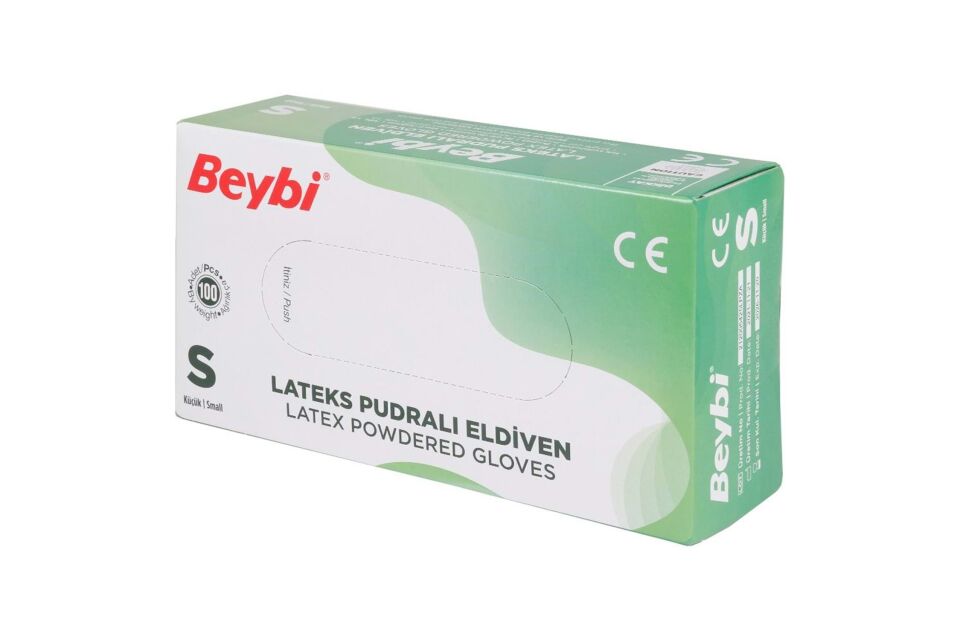 BEYBİ LATEX PUDRALI SMALL 100 LÜ