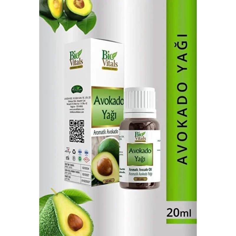 BİO VİTALS YAG 20ML AVOKADO