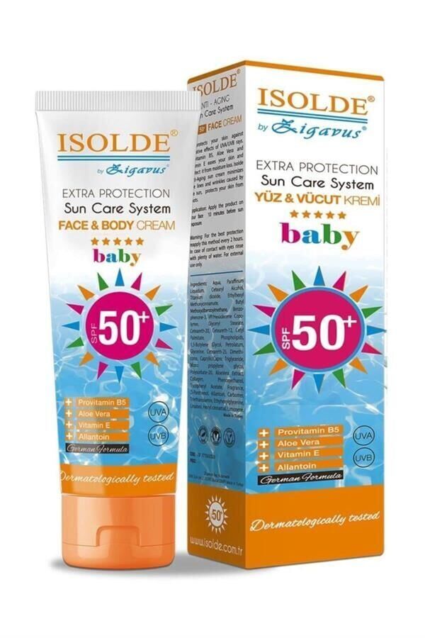 ISOLDE SPF 50 YÜZ VÜCUT BABY KREM 100 ML