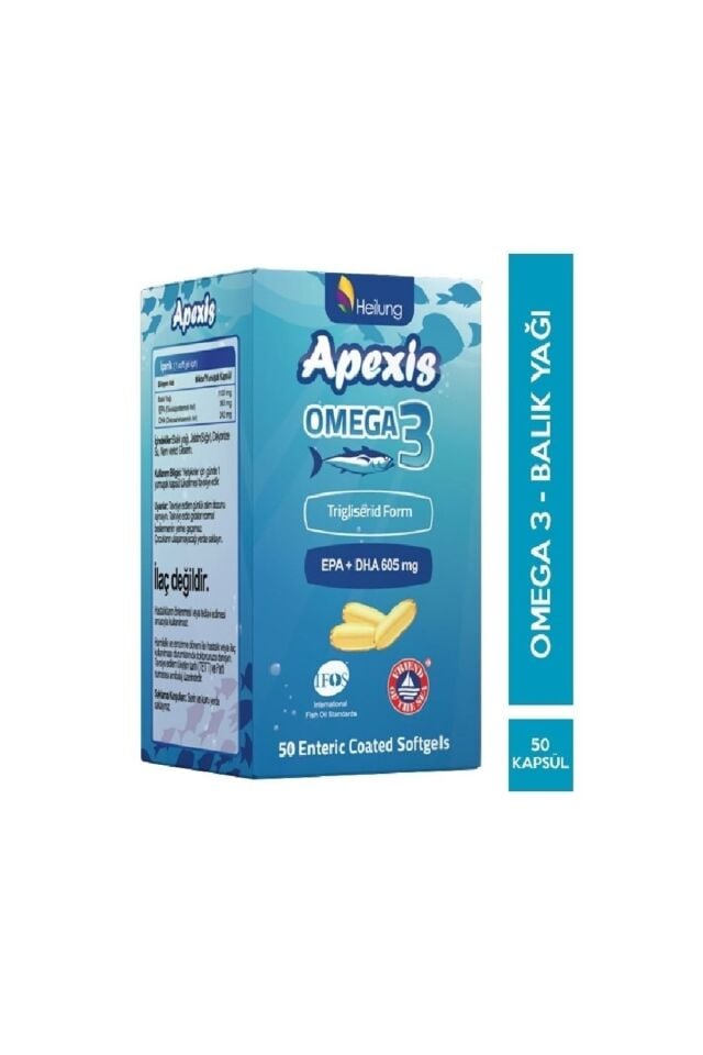 APEXIS OMEGA-3 50 SOFTGEL