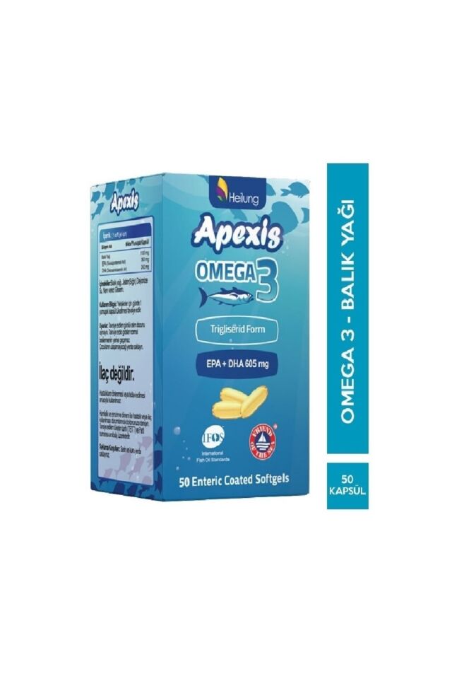 APEXIS OMEGA-3 50 SOFTGEL