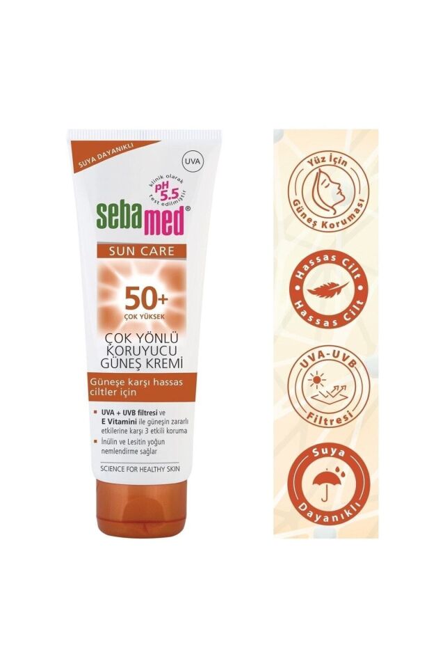 SEBAMED SUN CARE ÇOK YÖNLÜ GÜNEŞ KREMİ SPF50 50 ML