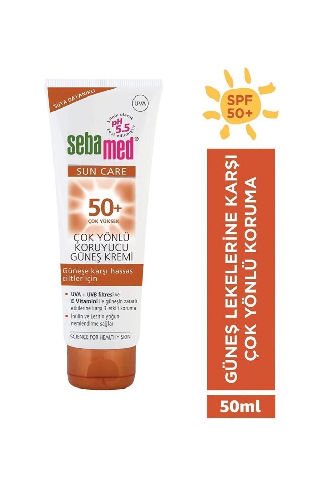 SEBAMED SUN CARE ÇOK YÖNLÜ GÜNEŞ KREMİ SPF50 50 ML