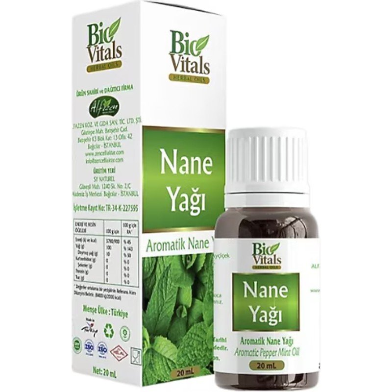 BİO VİTALS YAG 20ML NANE