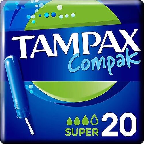 TAMPAX COMPAK TAMPON SUPER 20'Lİ