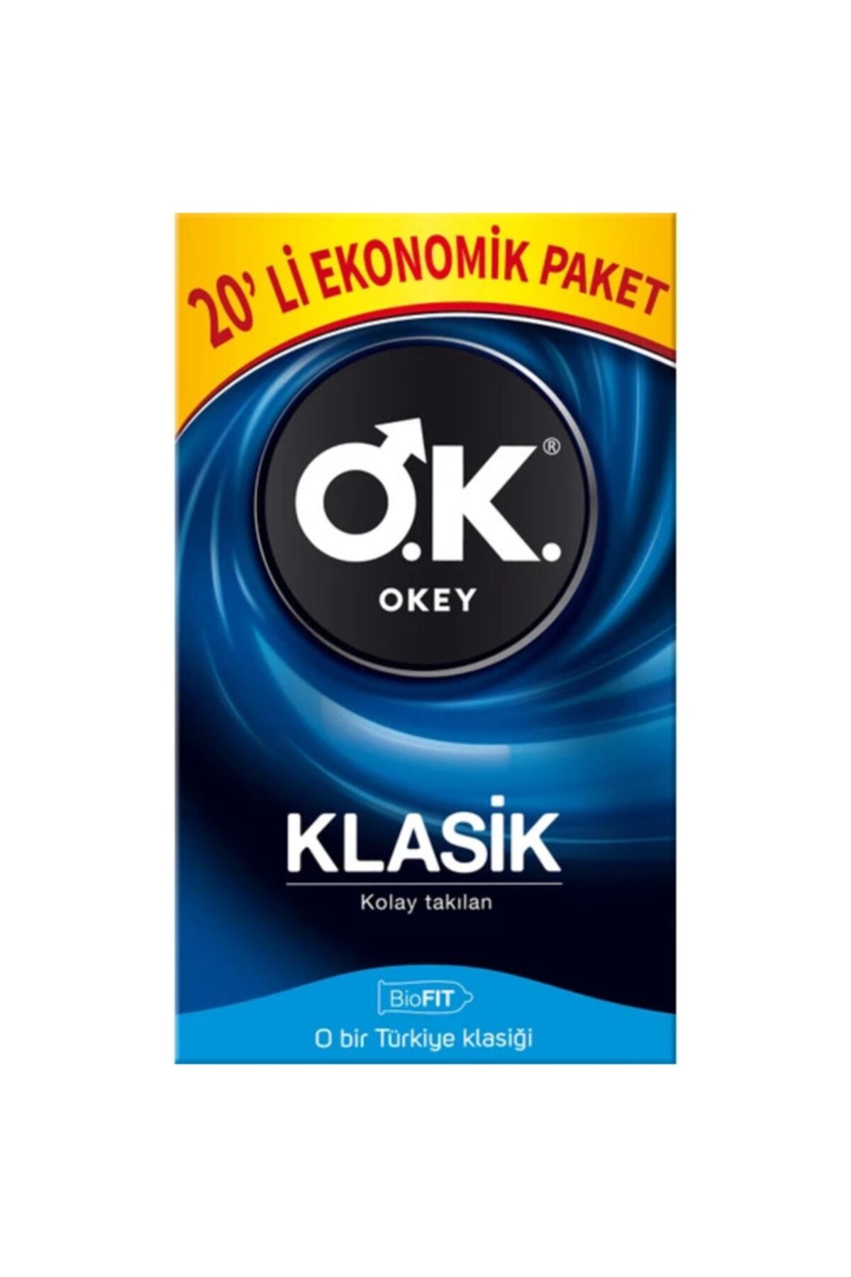 OKEY PREZERVATİF KLASİK 20 Lİ