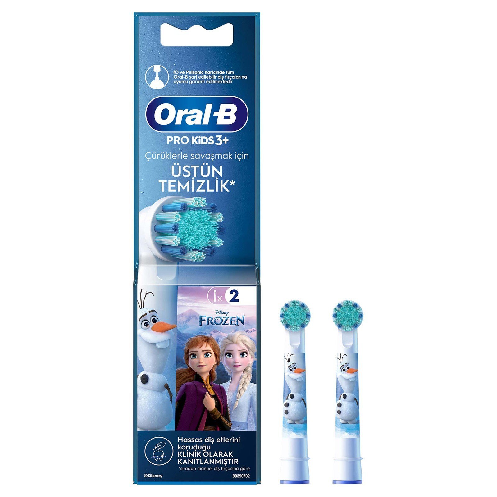 ORAL-B PRO KİDS FROZEN YEDEK UÇ 2'Lİ