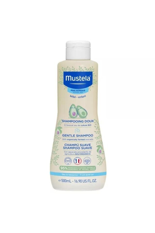 MUSTELA GENTLE PAPATYA ÖZLÜ ŞAMPUAN 500ML