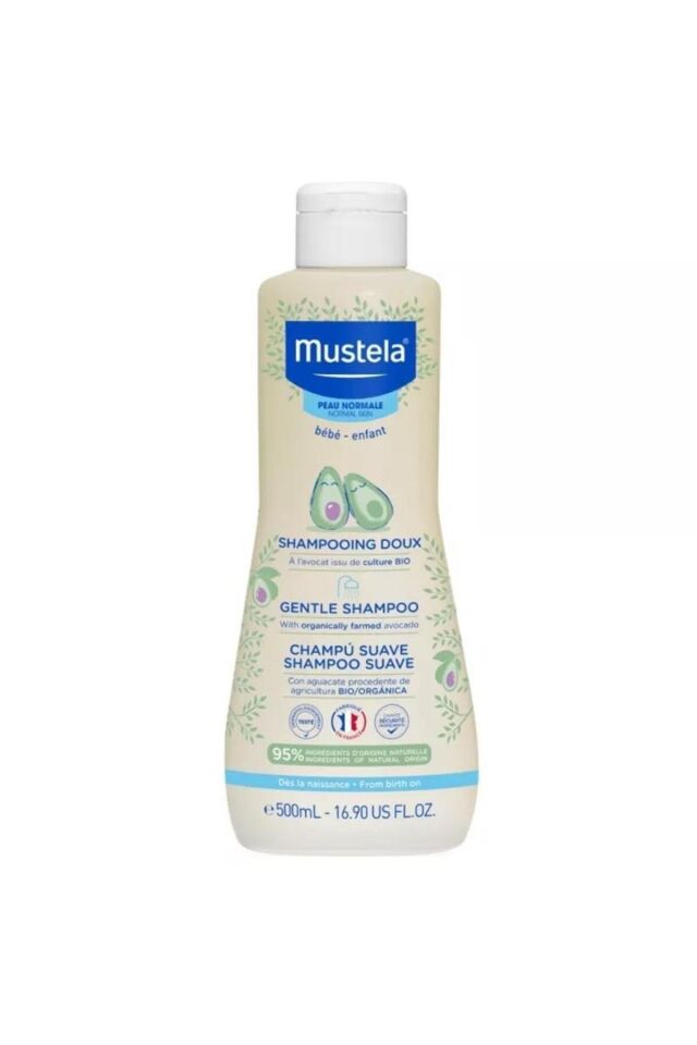 MUSTELA GENTLE PAPATYA ÖZLÜ ŞAMPUAN 500ML