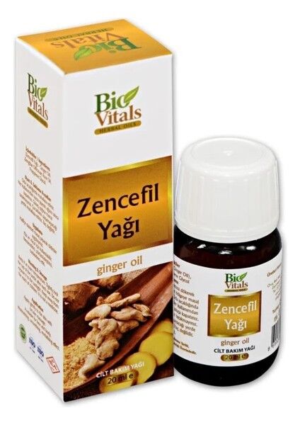 BİO VİTALS YAG 20ML ZENCEFİL
