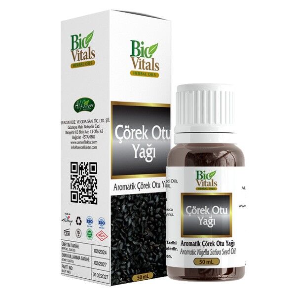 BİO VİTALS YAG 50ML CÖREK OTU