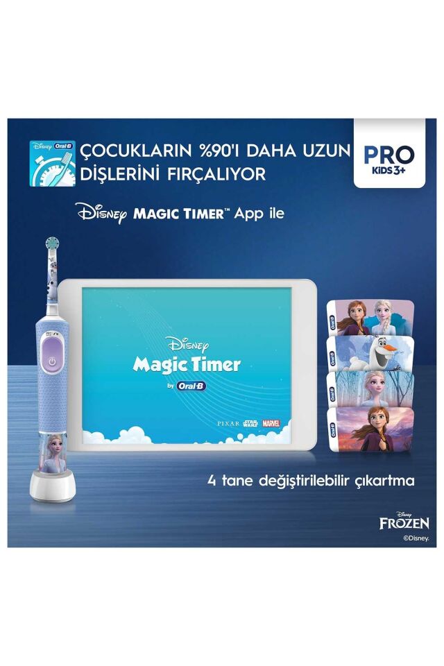 ORAL-B ŞARJLI DİŞ FIRÇASI VİTALİTY PRO ÇOCUK - FROZEN