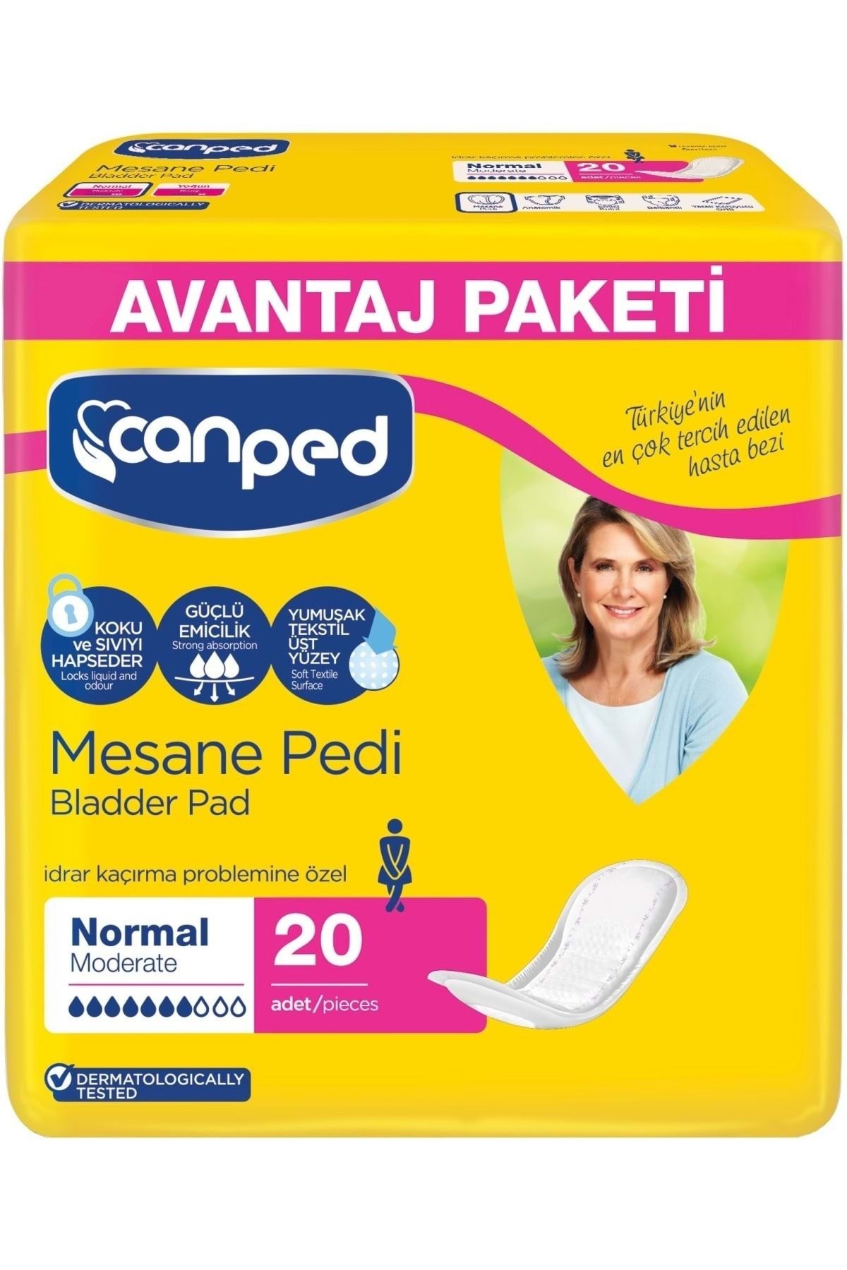 CANPED MESANE PEDİ NORMAL 20 ADET
