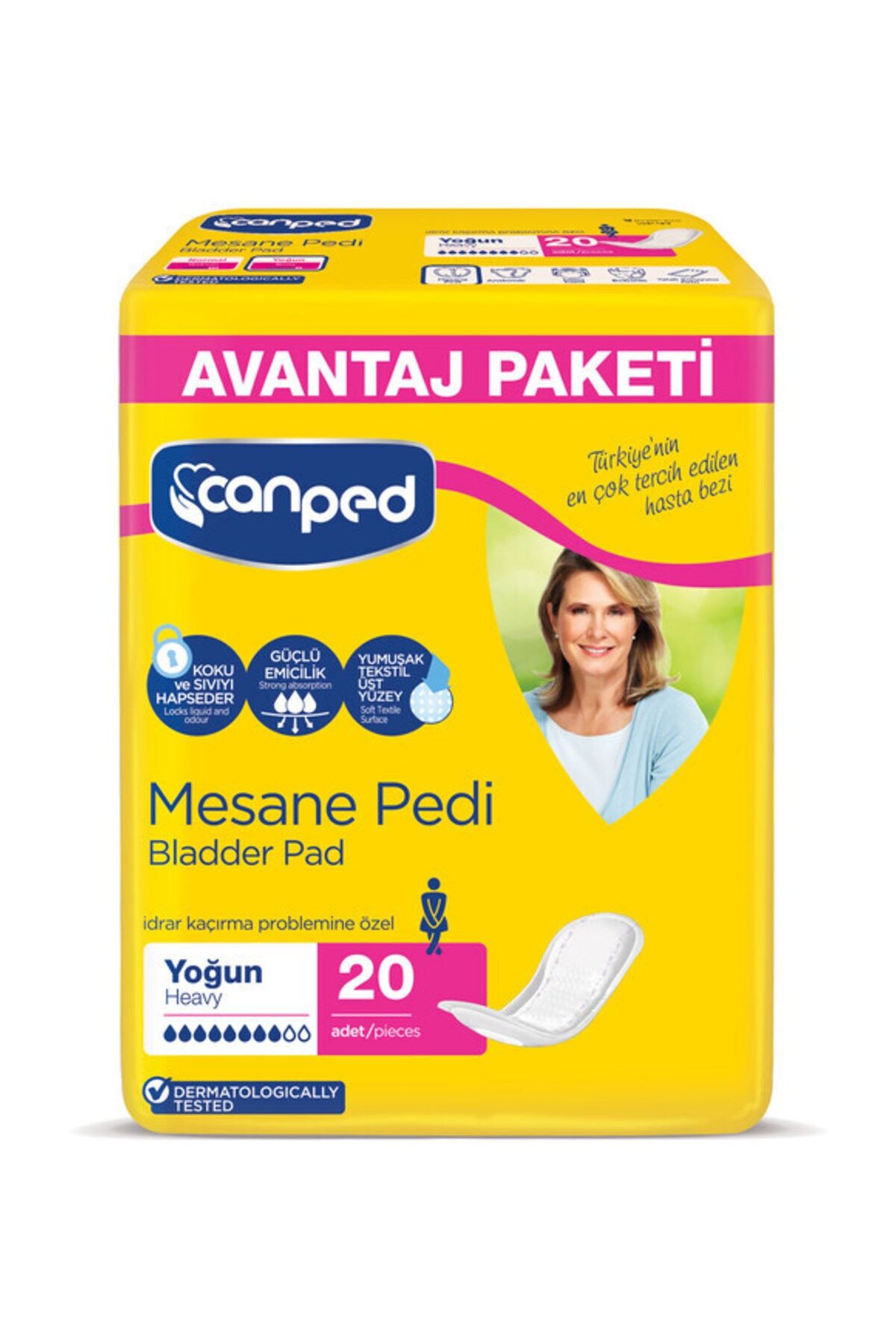 CANPED MESANE PEDİ YOĞUN 20 ADET